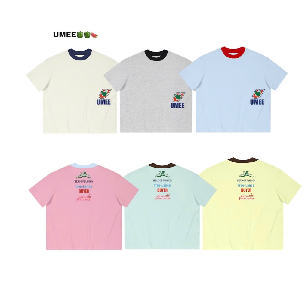 [MỞ BÁN] UMESAIGON Áo Thun Form Boxy Tay Ngắn Cotton Cổ Tròn Nam Nữ "UMEE BUYER"