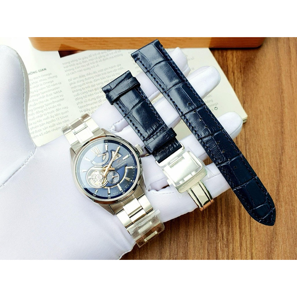 Đồng Hồ Nam Orient Star Joker RK-AV0009L Automatic Size 41 Ice Blue Limited Like New