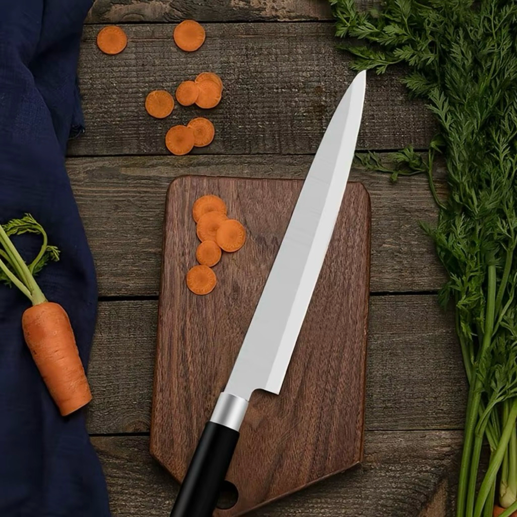 Dao thái sashimi, cat sushi Nhật chiều dài 33cm rất sắc bén, không rỉ sét *