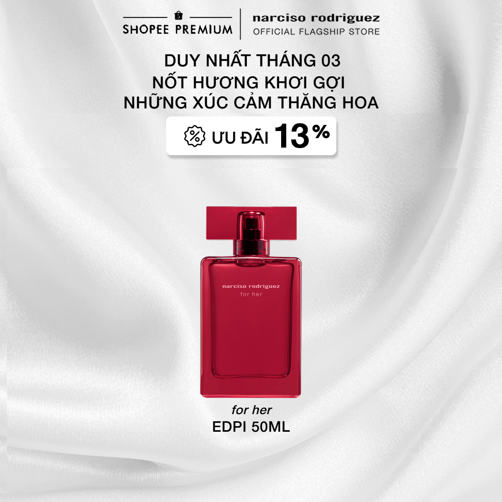 [LIVE KOL] Nước Hoa nữ Narciso Rodriguez For Her Eau De Parfum Intense 50ml