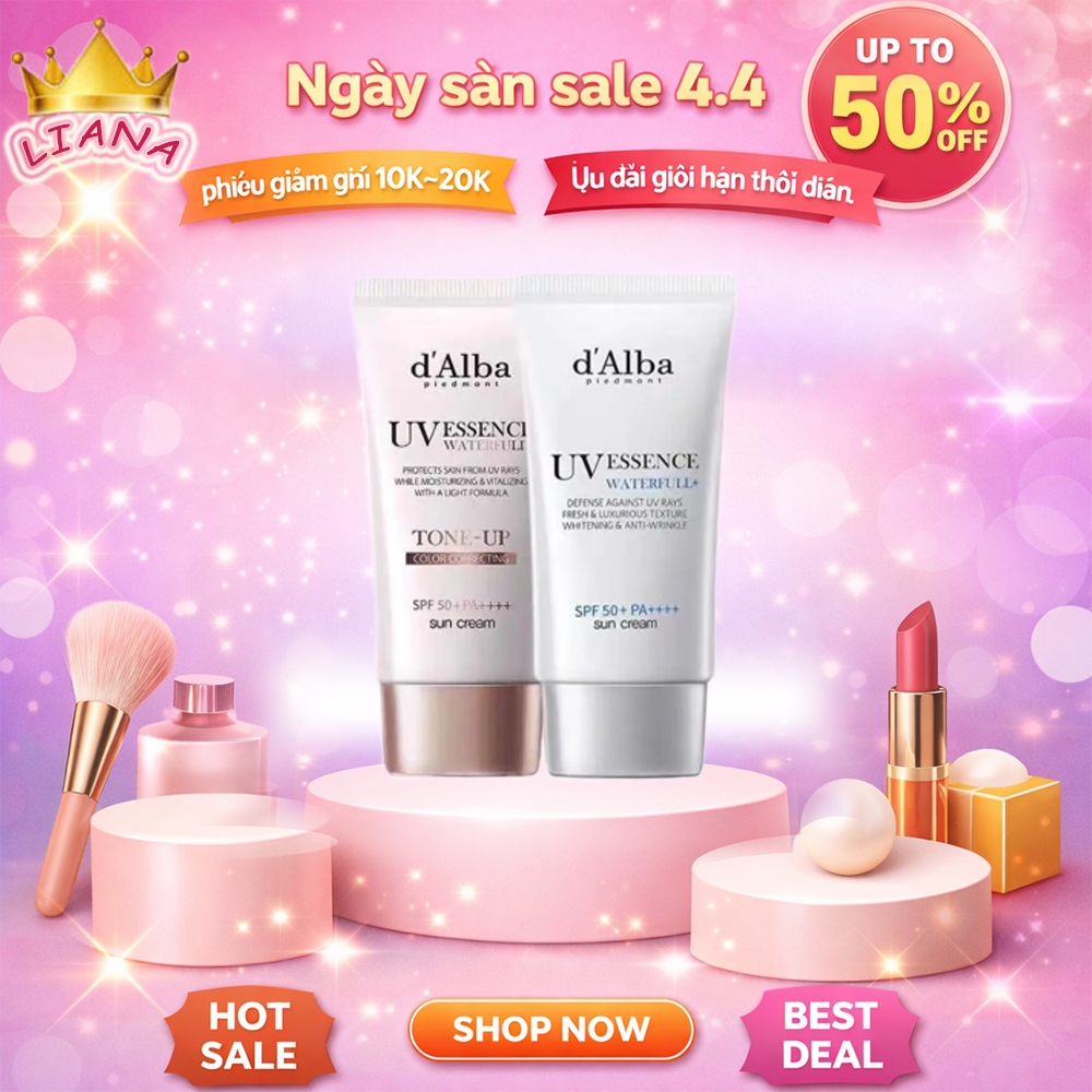 Không chỉ chống nắng mà còn dưỡng da” — d’Alba kem chống nắng nấm trắng, để ánh nắng cũng trở nên dị