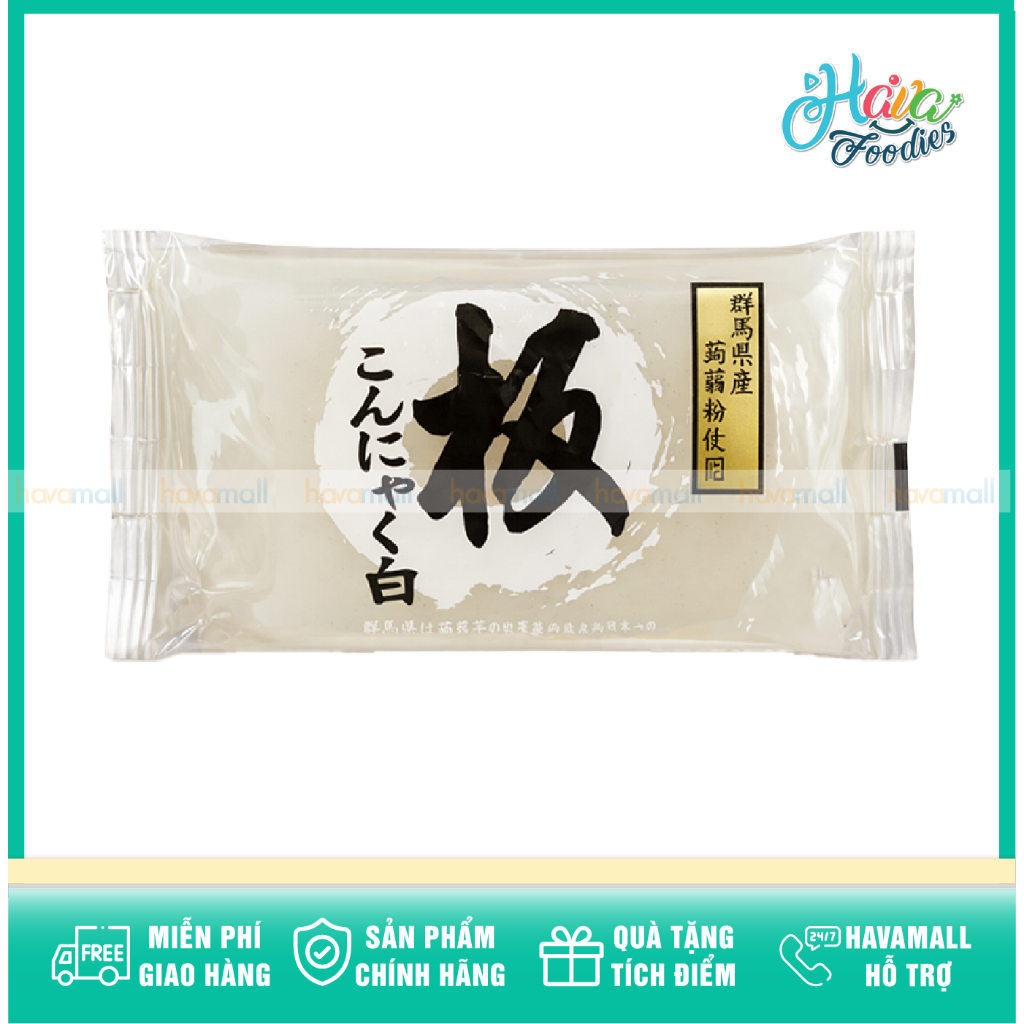 Thạch Konnyaku Trắng Nhật Bản Yokoo Daily Foods 250g – Yokoo Daily Foods Konnyaku Block White
