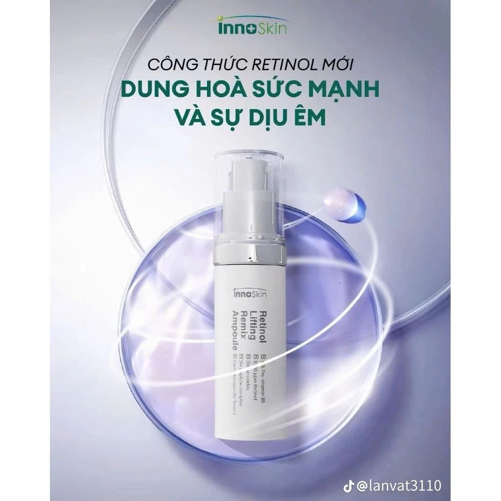 Tinh chất chống lão hoá và phục hồi da Innoskin Retinol Lifting Remix Ampoule 30ml