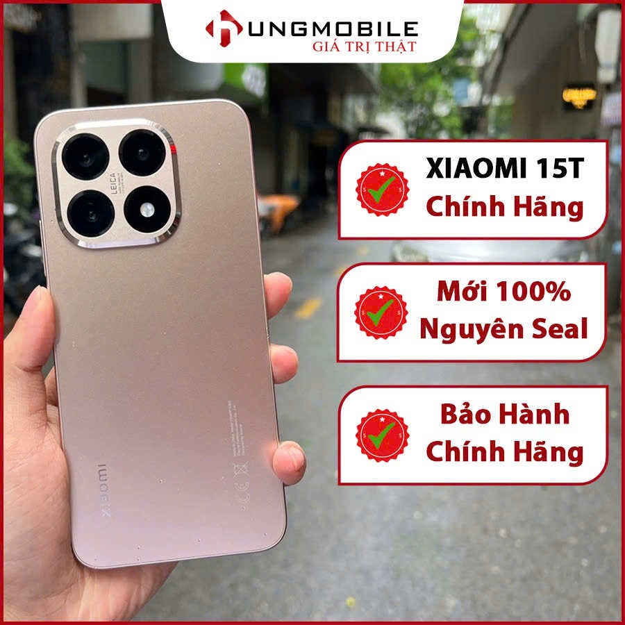 Điện thoại Xiaomi 15T 12GB+256GB| Dimen 8400 Ultra
