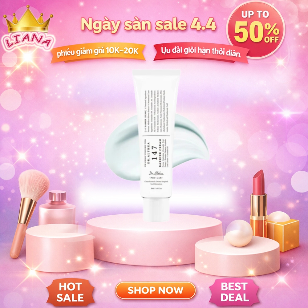 Kem Dưỡng Da Dr.Althea 345 - Dưỡng Ẩm Sâu, Chống Oxy Hóa, Làm Dịu và Cải Thiện Da
