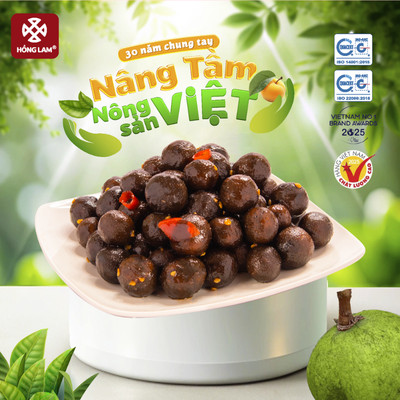 Sấu dầm Phố cổ Hồng Lam dạng hộp. Có Vị Chua Cay Mặn Ngọt