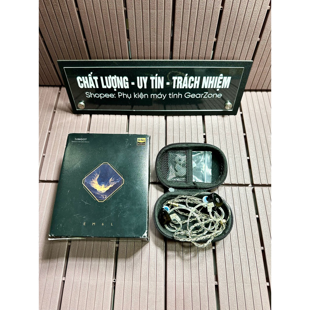 Tai Nghe In Ear SIMGOT EM6L | NGHE TẠP GAmng - nhạc | Không Mic