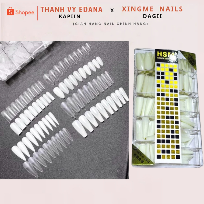 Móng up nhám Tròn, Nhọn, Vuông, Thang [Thanh Vy Nail]