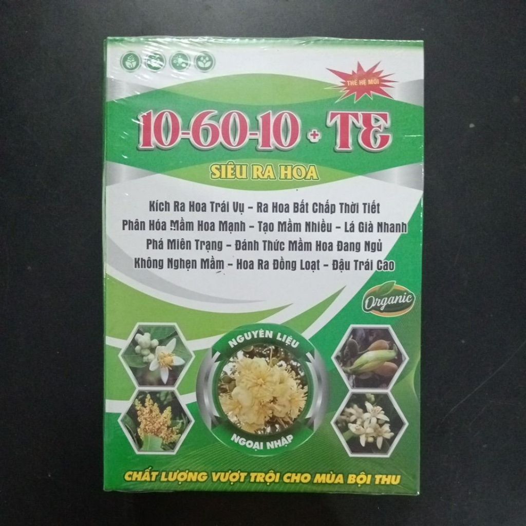10-60-10+TE Siêu ra hoa 1kg
