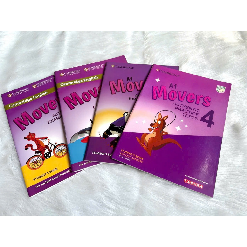 Cambridge English Movers Examination - In Màu - Có Đáp Án, Có File Nghe