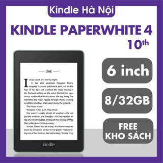 Máy đọc sách Kindle Paperwhite 4 hỗ trợ tạo tài khoản kindle PPW4