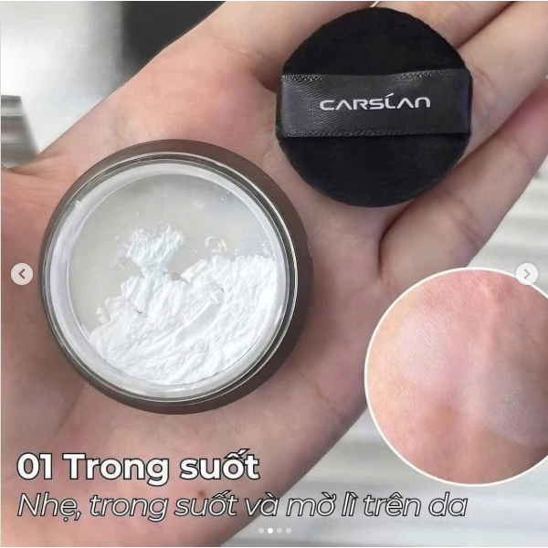 Phấn phủ bột mini Carslan Soft Focus Make-Up Powder 1g