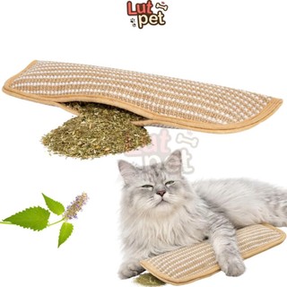 Gối catnip cho mèo, đồ chơi cỏ mèo, cỏ bạc hà cho chó mèo giải tỏa stress, căng thẳng - lutpet