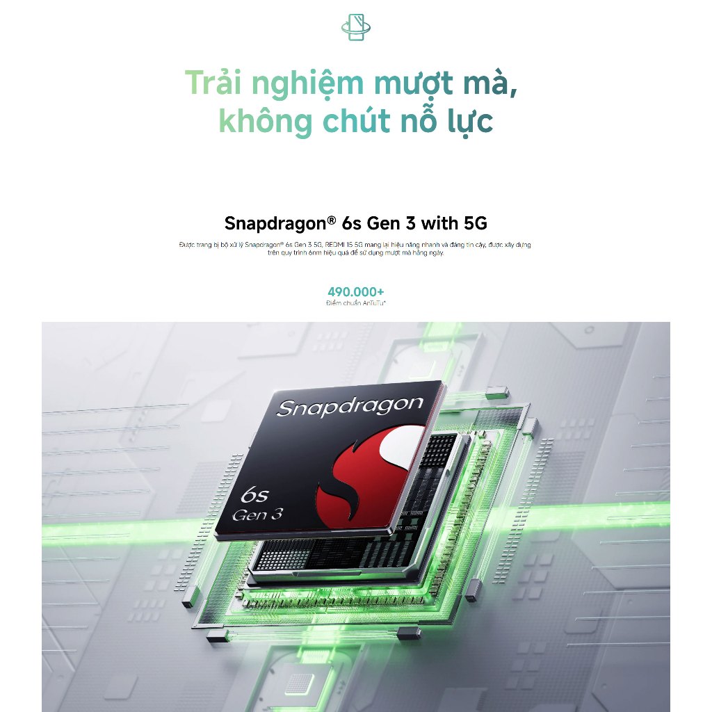 Điện Thoại Xiaomi Redmi 15 5G 8GB 256GB Chính Hãng | BigBuy360 - bigbuy360.vn