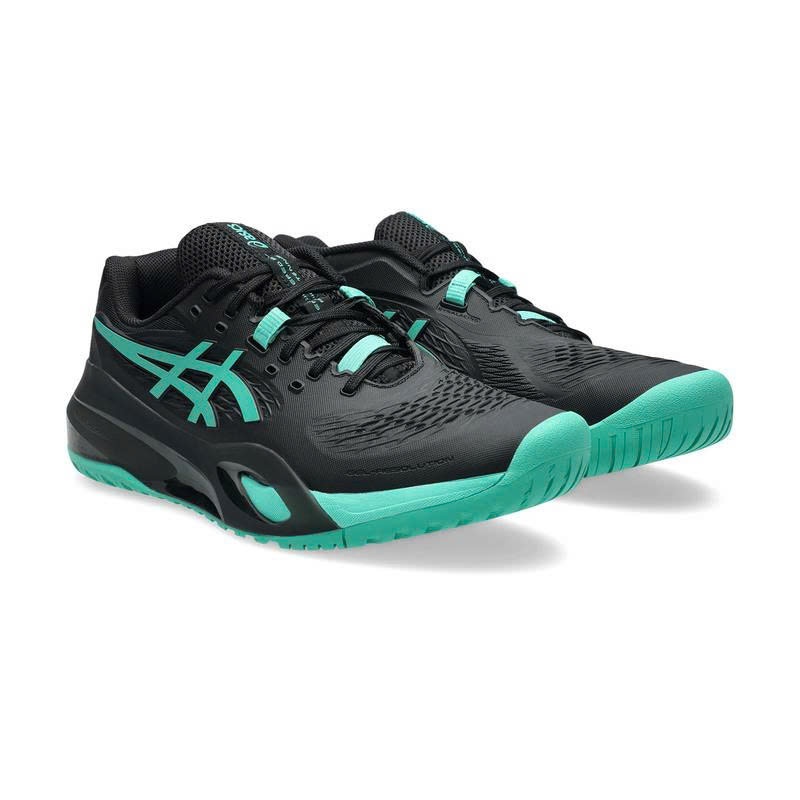 Giày Tennis/Pickleball Asics GEL-RESOLUTION X black/aurora green