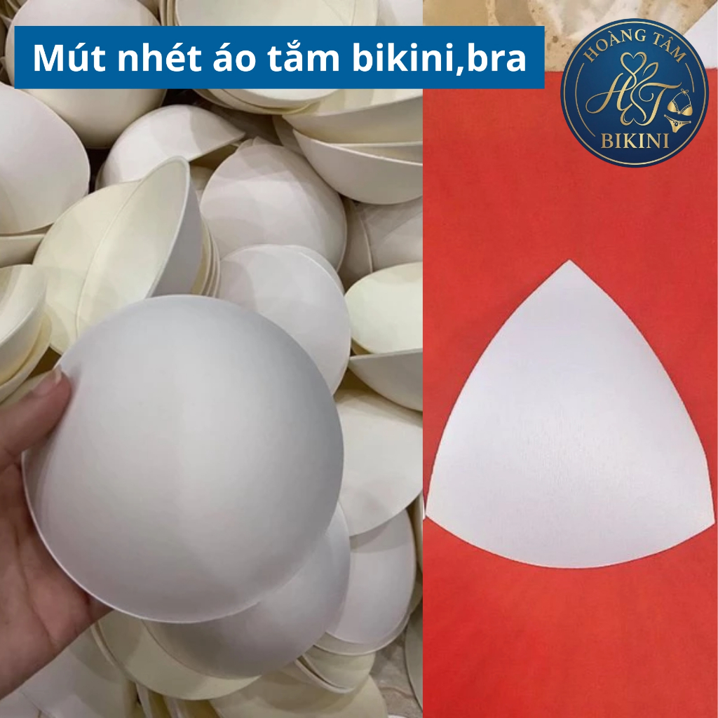 Mút nhét áo tắm đồ bơi (Bikini) tiện lợi lên form tự nhiên, mút ngực thay thế cho áo tắm, áo bra