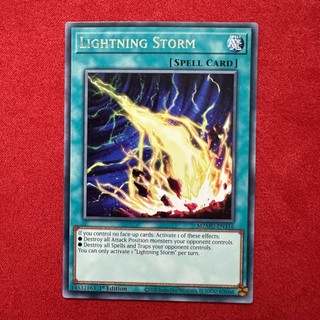 [Thẻ Bài Yugioh Chính Hãng] Lightning Storm - Chổi Sấm