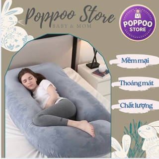 Gối bà bầu Gối ôm cho mẹ bầu gối bầu tháo rời chữ J gối bà bầu chống đau lưng CAO CẤP MỚI NHẤT 2026