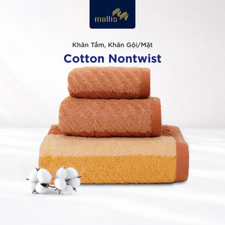Khăn tắm, khăn gội/mặt Cotton Nontwist không xù siêu thấm hút nước, nhanh khô tiện lợi cho tập thể thao, quấn đầu ủ tóc