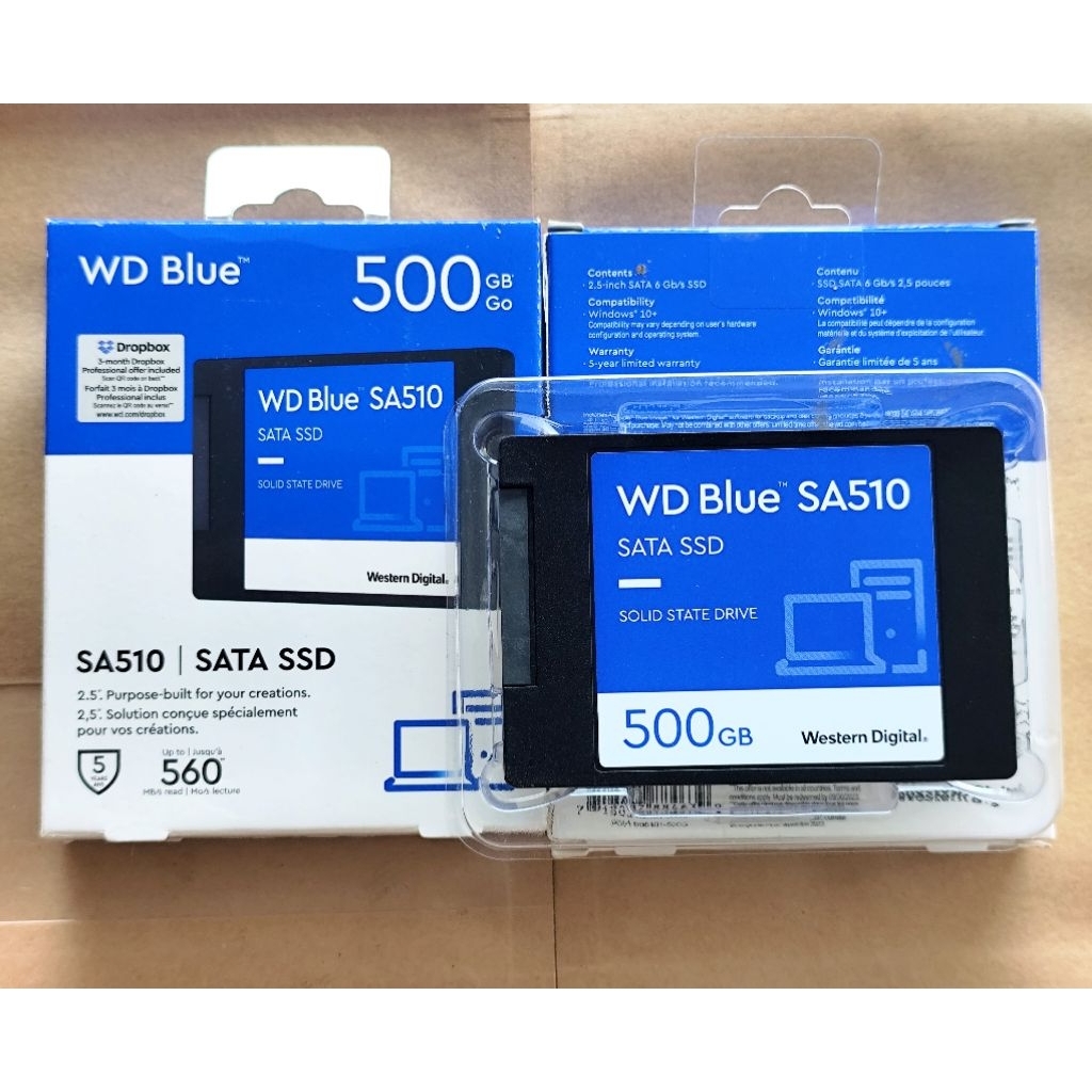 SSD 500gb WD Blue sata 2.5 SA510 hàng mới chính hãng
