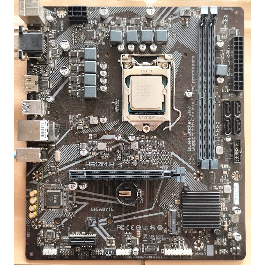 Main H510 Gigabyte socket 1200 đẹp