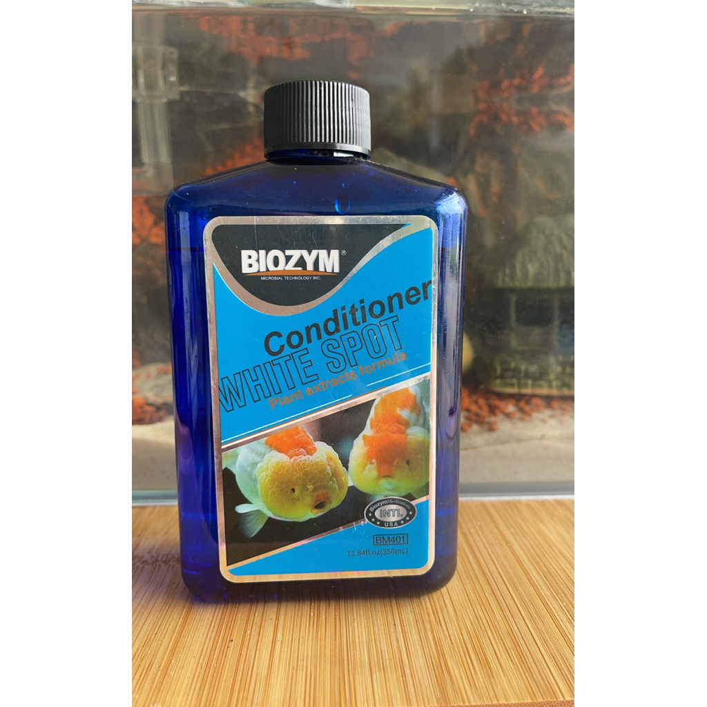 BIOZYM WHITE SPOT  xử lý nấm trắng ở cá cảnh biozym white spot(350ml)