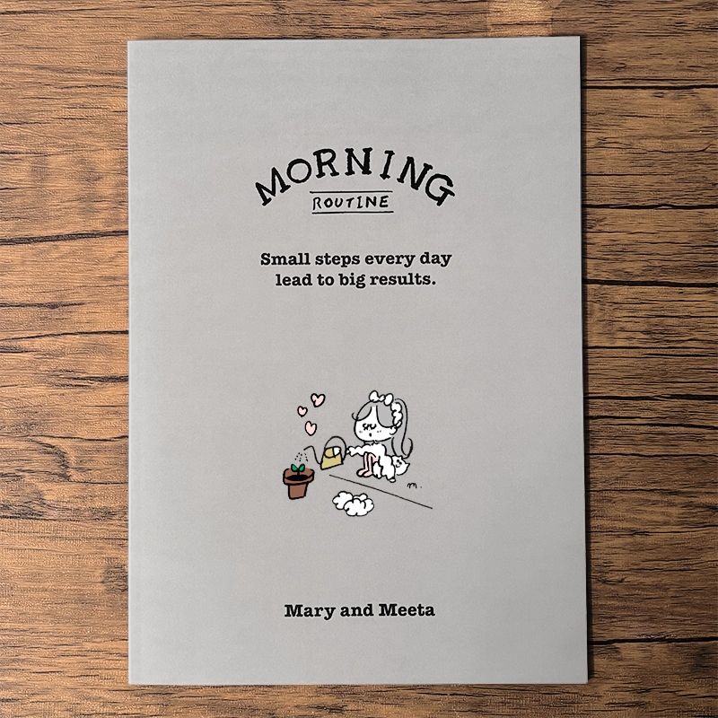 A4 Notebook / Morning Routine