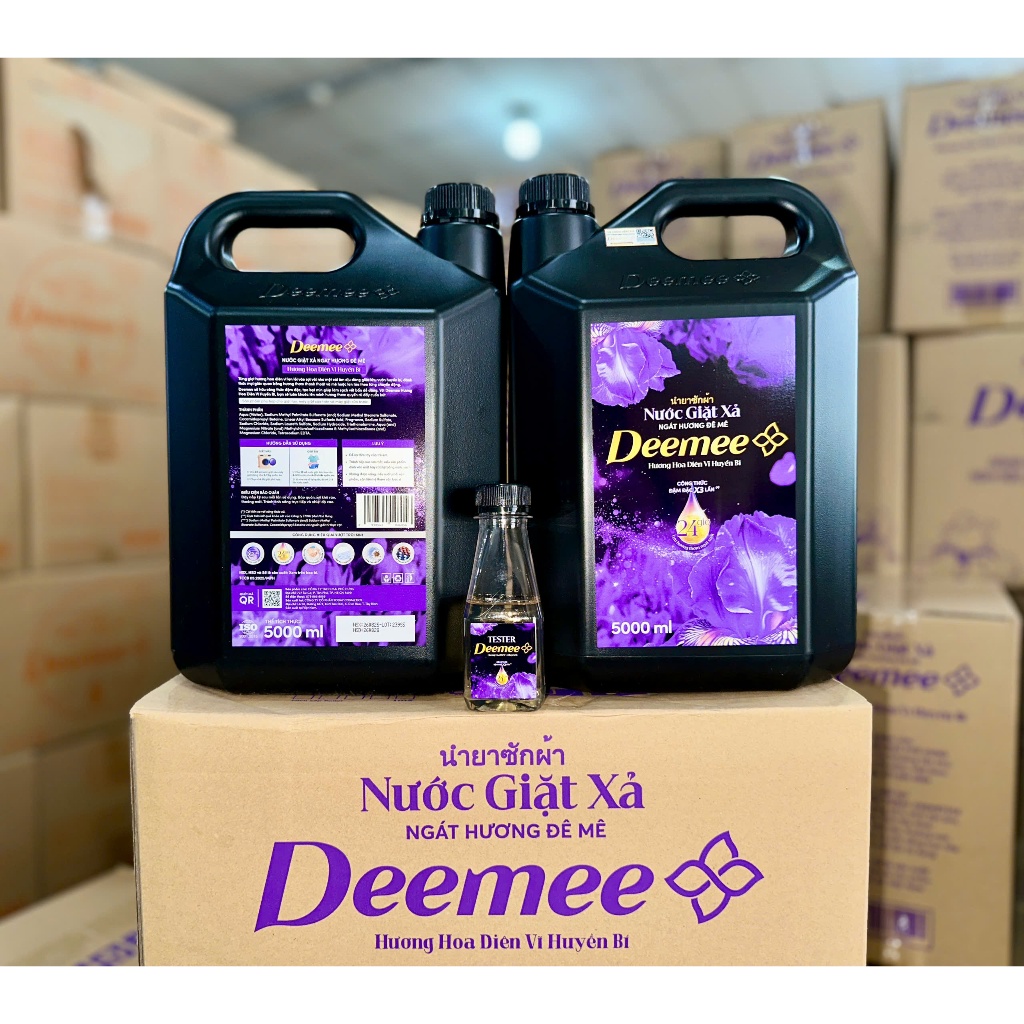 Nước Giặt Xả Deemee Hương Hoa 5000ml