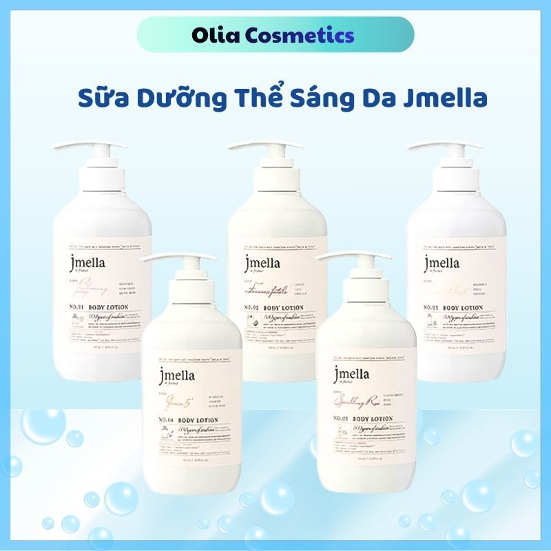 Dưỡng Thể Jmella Sữa Dưỡng Thể Làm Trắng Da Jmella In France body lotion Jmella hương nước hoa - Oli
