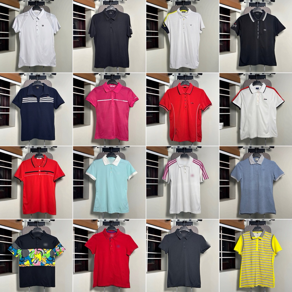 Áo Polo Fila, KP, Asics.. Nữ 2hand