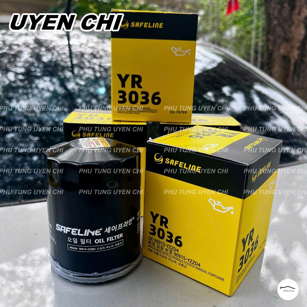 Lọc nhớt (dầu) xe Fortuner, Innova, Prado, Landcruiser, Hilux, Hiace (Mã: 90915YZZD4)