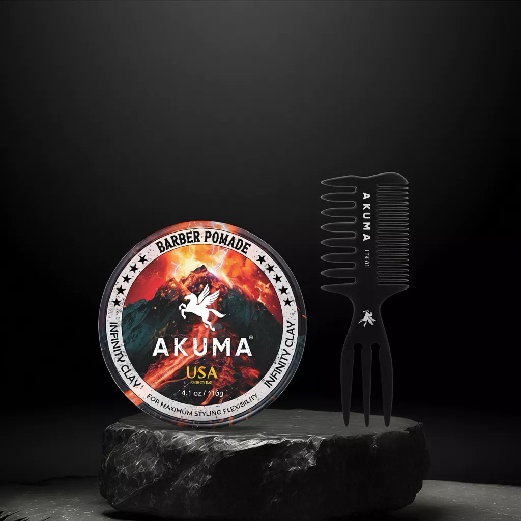 Sáp chơi tóc Akuma tặng kèm lược tạo mẫu thương hiệu nhà Akuma