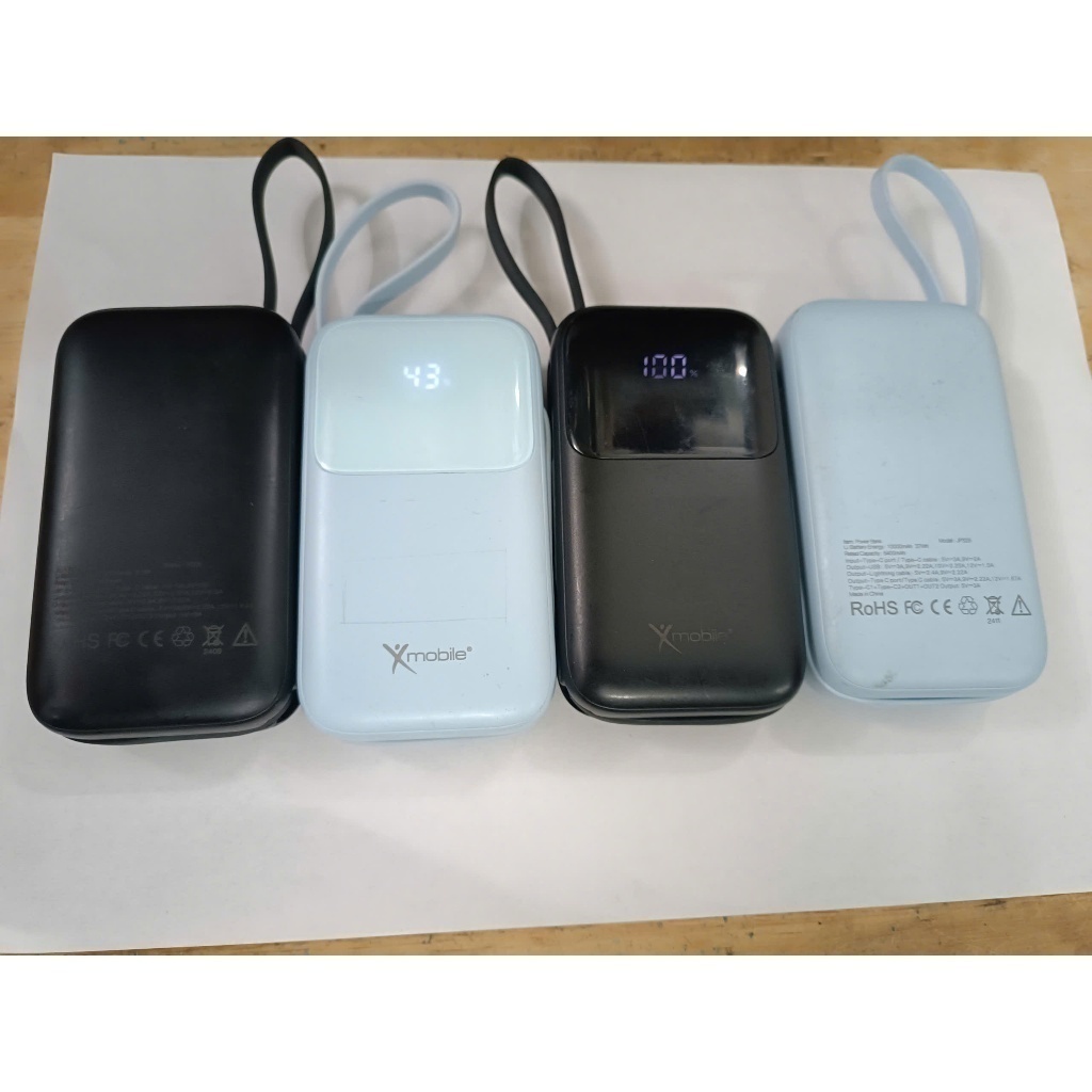 Thanh lí SDP 10000mAh Type C PD QC 3.0 22.5W Xmobile JP325 kèm Cáp L và Cáp Type C ( Like New )