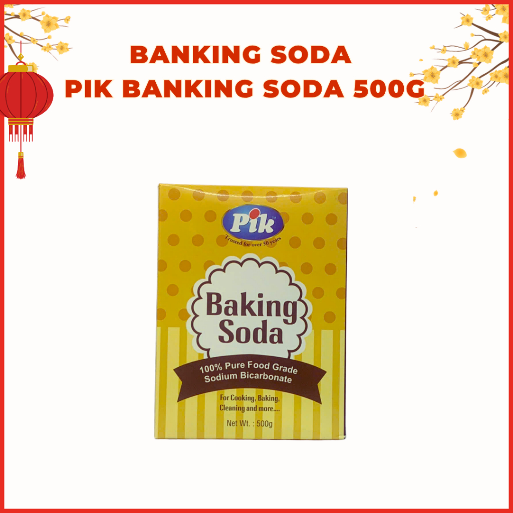 BỘT BAKING SODA HIỆU PIK BAKING SODA 500G