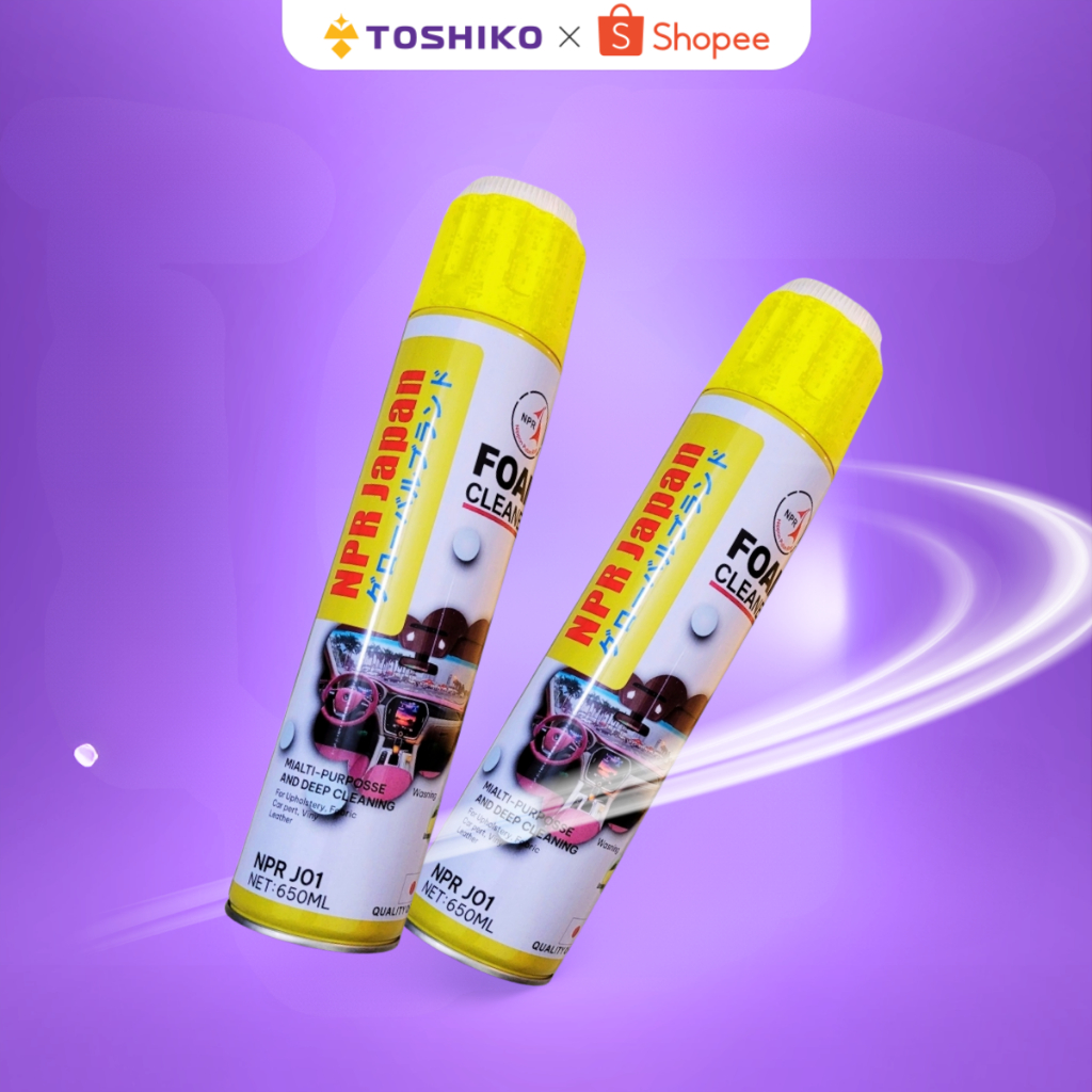 Bình xịt vệ sinh da ghế massage Toshiko  [QUÀ TẶNG KÈM KHÔNG BÁN KHI MUA GHẾ MASSAGE] cao cấp