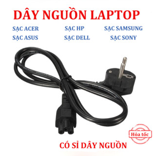 [HỎA TỐC 1H] Dây cáp nguồn sạc laptop 1,5m Dây nguồn laptop dùng cho Laptop Dell Asus Acer Hp Msi Lenovo Sony Toshiba