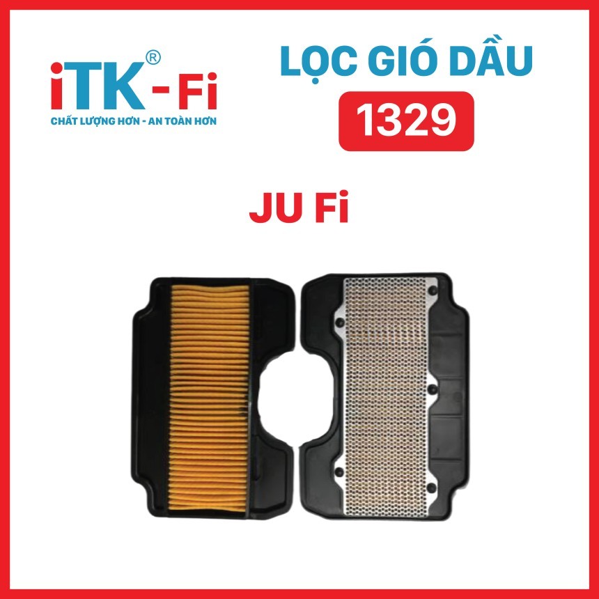 Lọc Gió Yamaha Jupiter Fi (2012 - 2025) – Công Nghệ Tẩm Dầu T170 Cao Cấp iTK [ 1329 ]