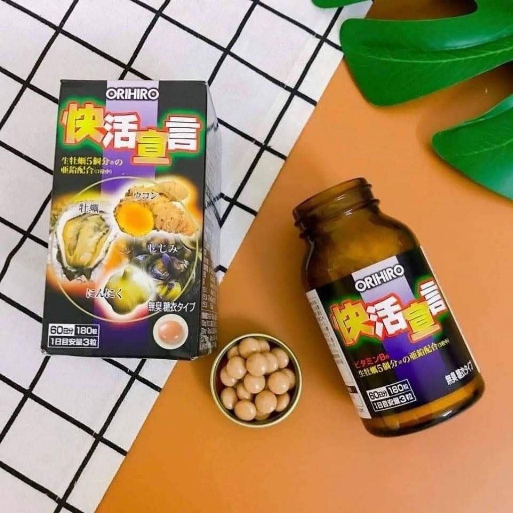 Tinh chất Hàu Tỏi Nghệ Orihiro