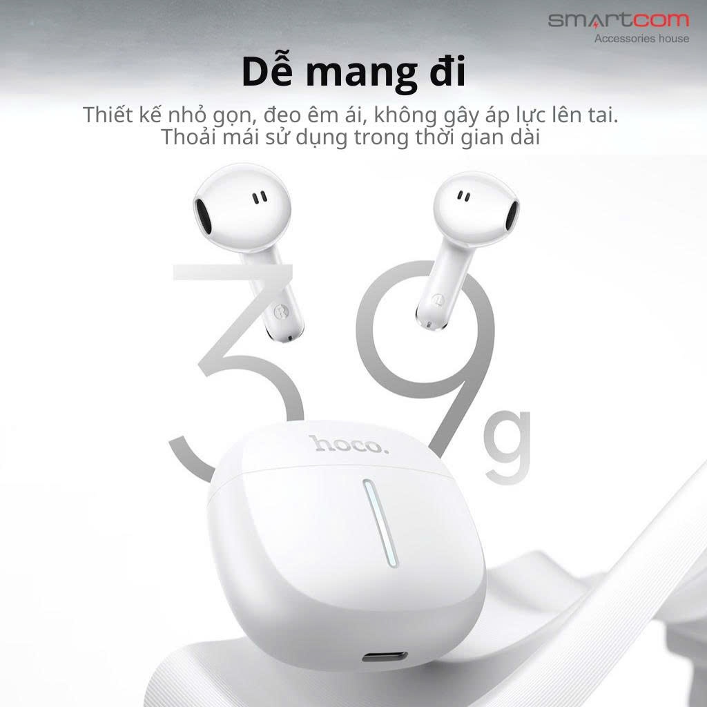 Tai nghe Bluetooth Hoco EQ33 / EQ34 plus phiên bản cải tiến nhất, tai nghe nhét tai bluetooth v5.4 pin 7 tiếng | BigBuy360 - bigbuy360.vn