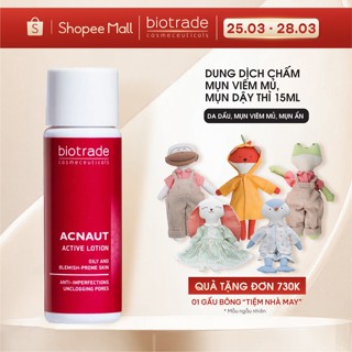 Dung dịch lotion chấm mụn hoạt tính Biotrade Acnaut Active Lotion