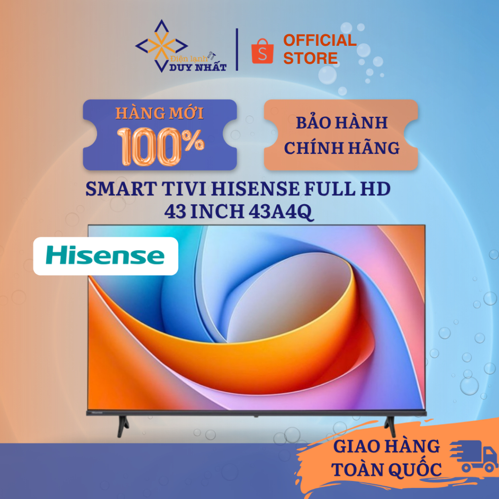 Smart Tivi Hisense Full HD 43 Inch 43A4Q