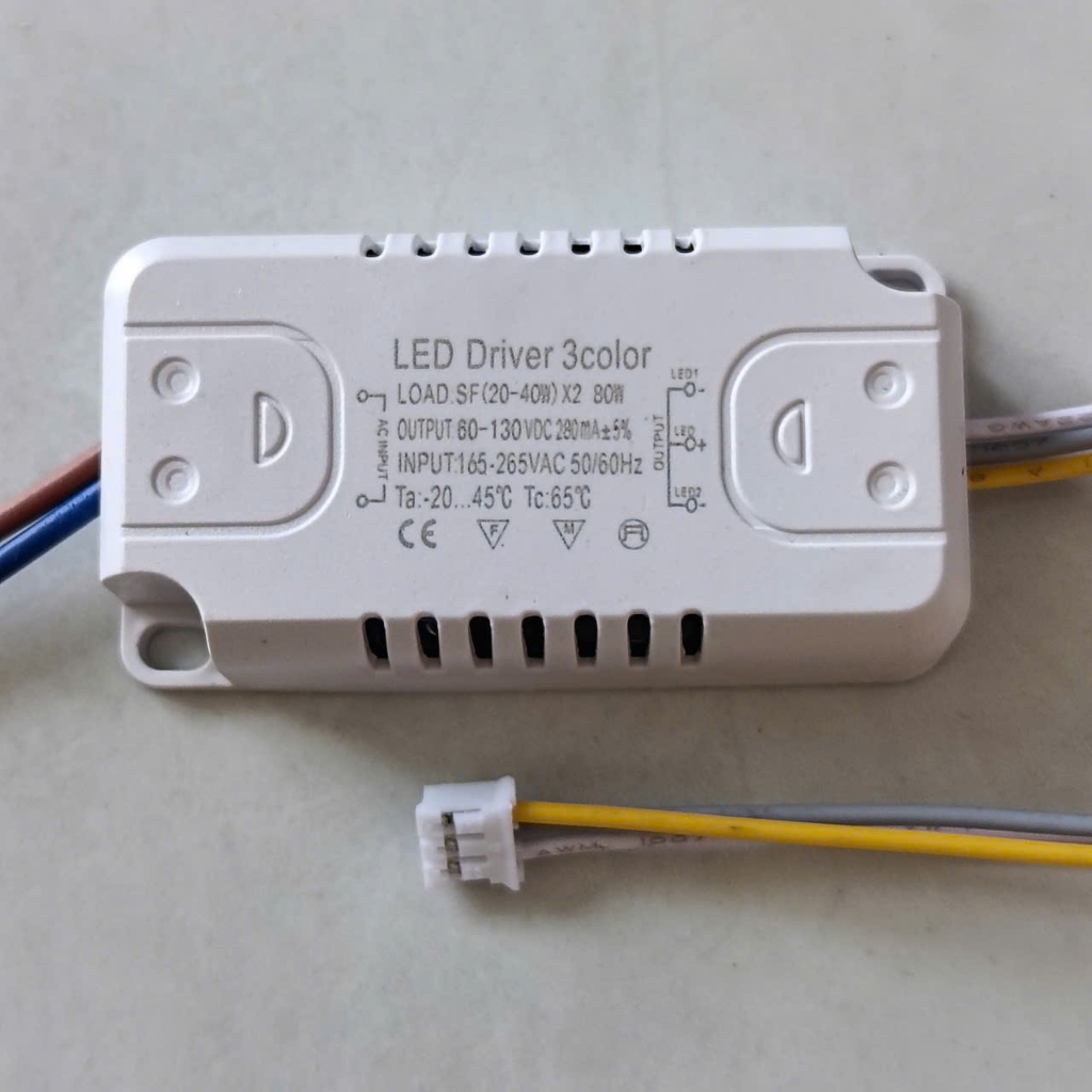 LED DRIVER 3 COLOR (12 - 80W)*2