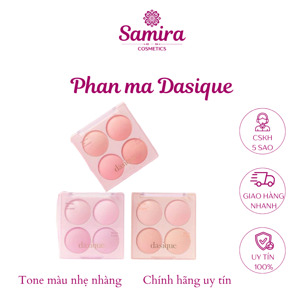 Phấn Má Hồng Dasique Blending Mood Cheek Phấn má Dasique Má hồng Dasique - Samira.Cosmetics
