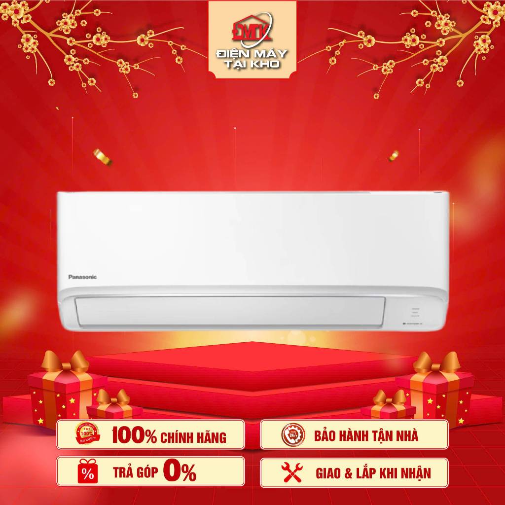 Điều Hòa Panasonic 1 Chiều CS/CU-N12AKH-8 12000BTU – 1.5HP – Làm Lạnh Nhanh – Gas R32 – Chính Hãng