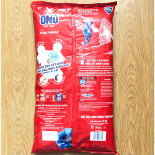 Bột giặt Omo đỏ túi 5.5kg