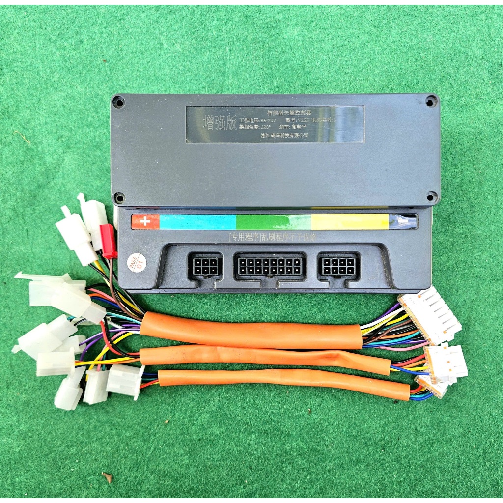 ECU Bộ điều khiển xe điện Votol mode 7255 tự học, IC mở tốc xe điện
