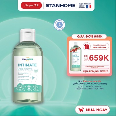 Dung dịch vệ sinh nam, nữ Stanhome Intimate Neutral 200ml