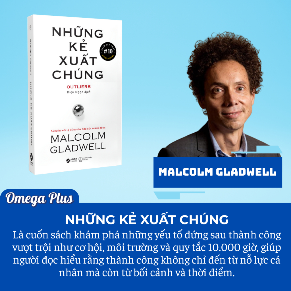 Sách Những Kẻ Xuất Chúng (Outliers): Cái Nhìn Mới Lạ Về Nguồn Gốc Của Thành Công - Malcolm Gladwell