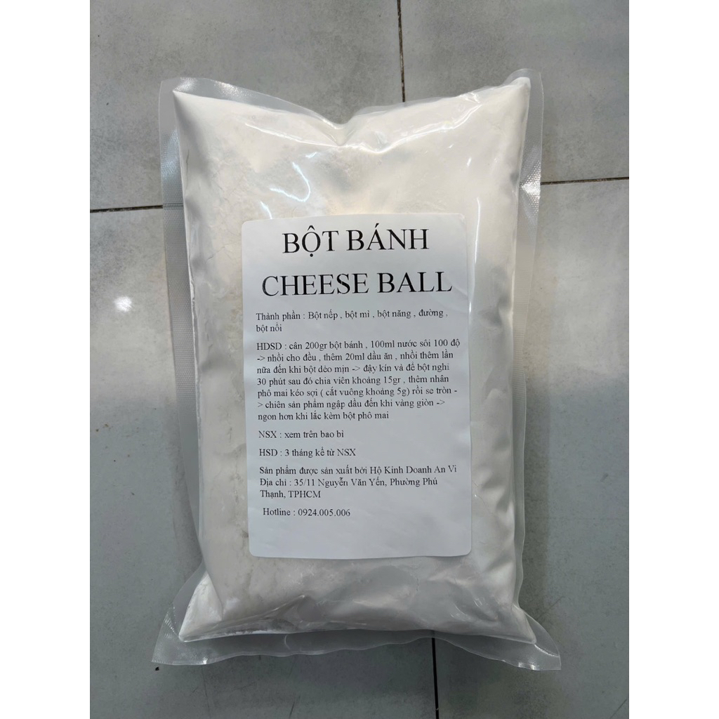 Bột làm bánh cheese ball pha sẵn ( 1kg)