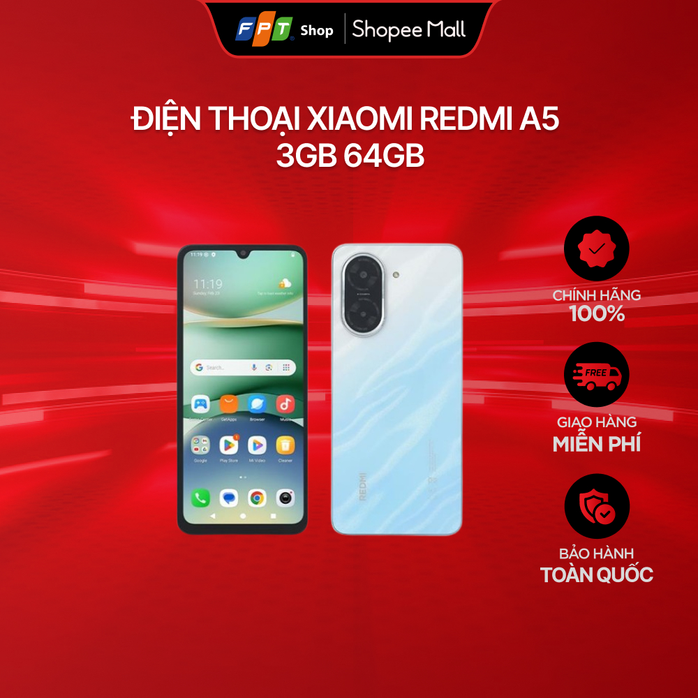 Điện thoại Xiaomi Redmi A5 3GB 64GB | BigBuy360 - bigbuy360.vn